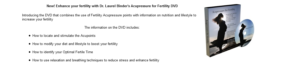 fertility acupressure DVD